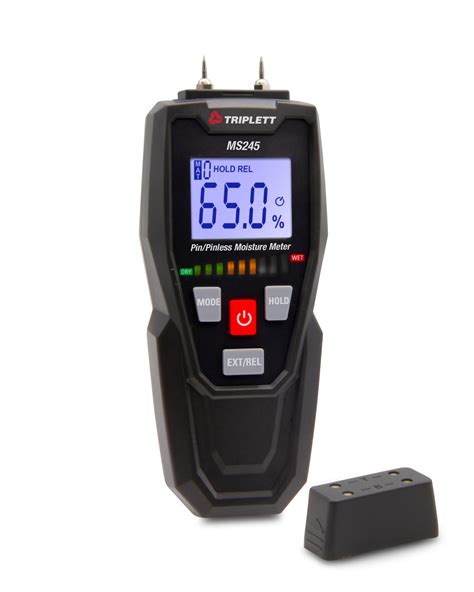 Ebony moisture meter|triplett pinless humidity meter.